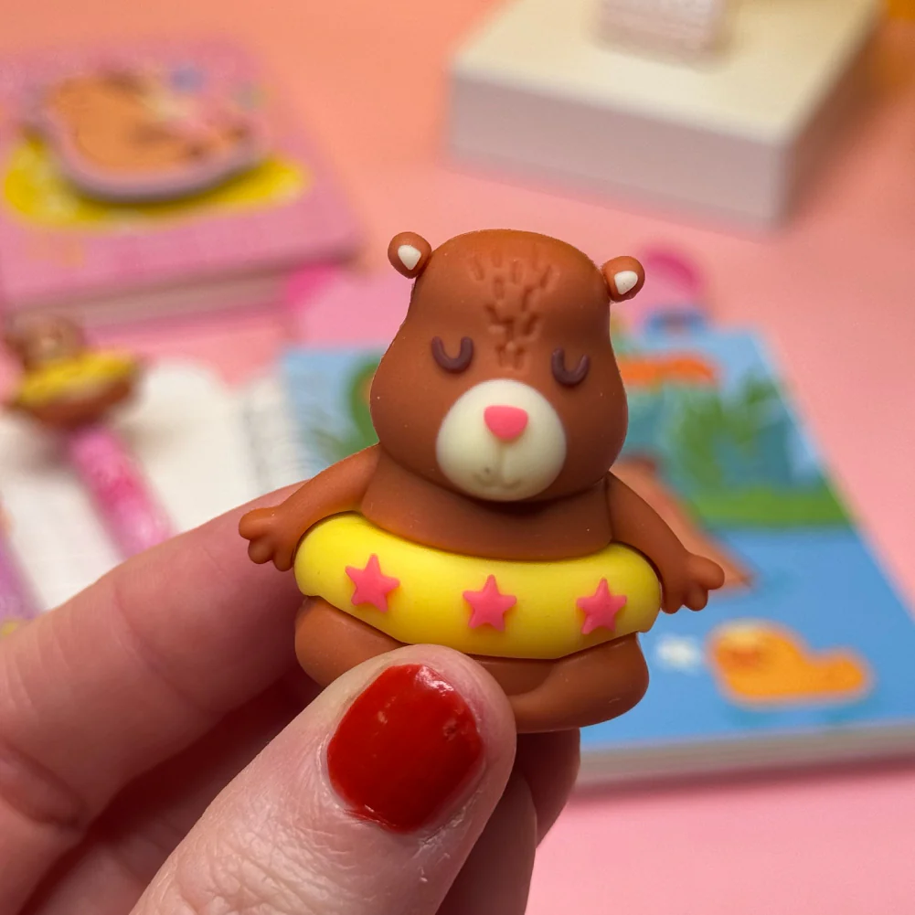 Temperino 3D Capybara 1 foro - Tinta unita - immagine 4