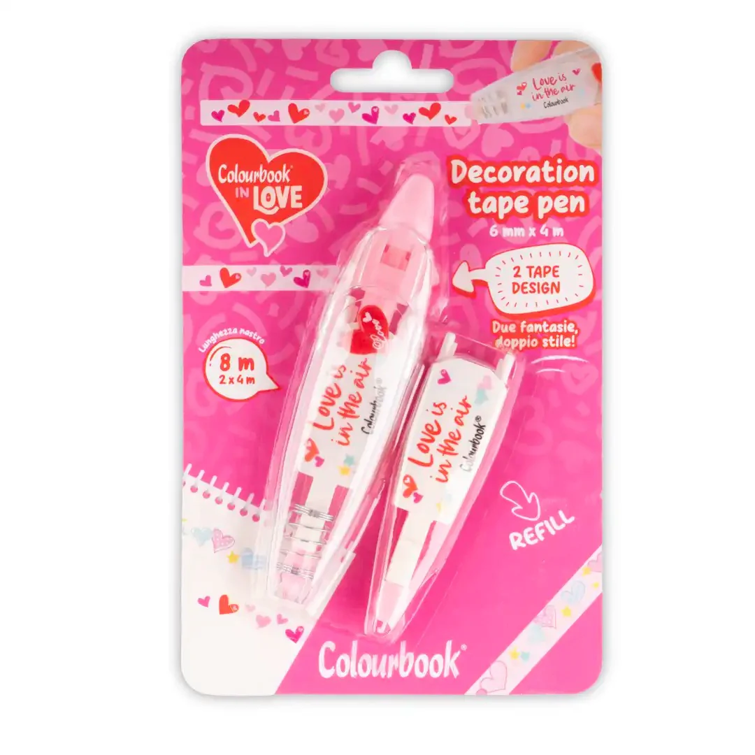 Nastro decorativo Deco Tape In Love - Colourbook - immagine 2