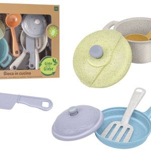 Accessori cucina con 7 pezzi in bioplastica